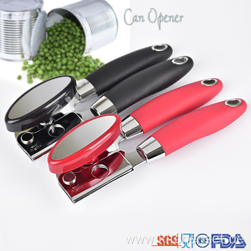 Strong rubber non slip handle manual can opener